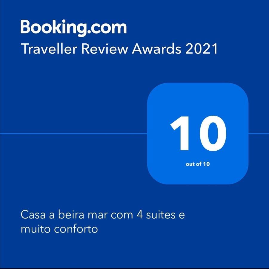 Casa A Beira Mar Com 4 Suites E Muito Conforto Pôrto das Galinhas 外观 照片